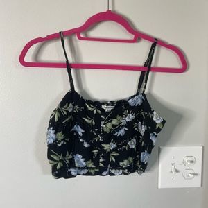 Floral print American Eagle top (S)
